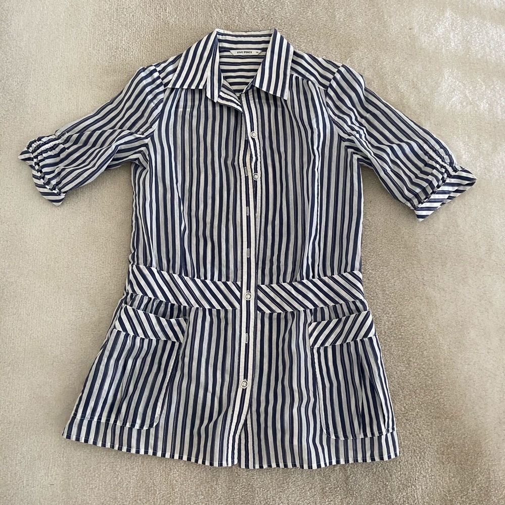 Striped Button Down ❤️